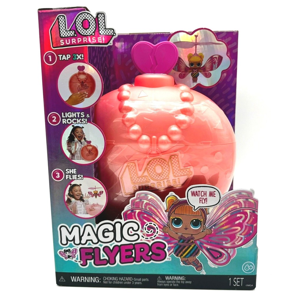 LOL NEW Surprise‎ Magic Flyers: Flutter Star Hand Guided Flying Doll Pink